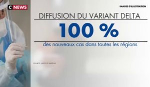 Variant Delta : les modélisations de l'Institut Pasteur inquiétantes