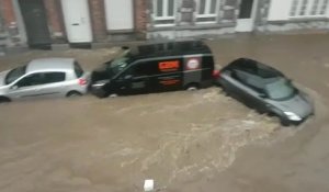 Inondations à Chênée le 14 juillet 2021