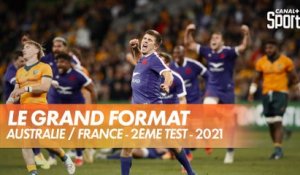 Le grand format du 2ème test Australie / France