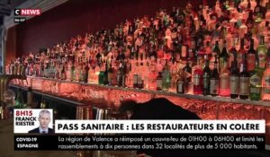 Coronavirus - Ecoutez ces restaurateurs en colère contre  le Pass sanitaire qu'ils vont devoir contrôler à l'entrée de leur établissement