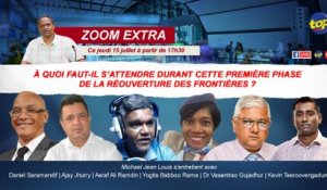 Dans l’émission Zoom Extra cet après-midi : À quoi faut-il s’attendre durant cette première phase de la réouverture des frontières ?