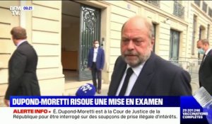 Éric Dupond-Moretti: "Je suis serein et déterminé, le ministre de la Justice n’est pas au-dessus des lois, ni en dessous"