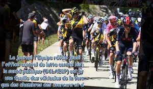 Tour de France - les chambres de certains coureurs d'une équipe suspecte perquisitionnée