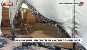 Pays-Basque : un centre de vaccination incendié