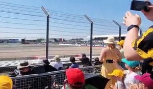 Les images du crash de Verstappen en F1 filmées depuis les tribunes