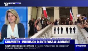 Chambéry: des manifestants anti-pass sanitaire s'introduisent dans la mairie
