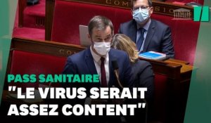 "Si le virus pouvait nous regarder, il se servirait une petite bière": Olivier Véran ironise lors des débats sur le pass sanitaire