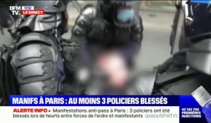 Manifestations anti-pass sanitaire: au moins trois policiers ont été blessés dans les rassemblements à Paris