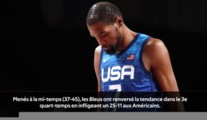 Basketball - La France domine la Team USA