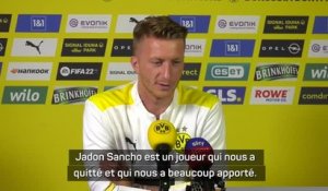 Dortmund - Reus : "Je suis heureux pour Sancho"