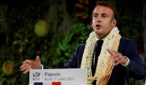 Essais nucléaires dans le Pacifique : la France « a une dette » envers la Polynésie française, déclare Macron