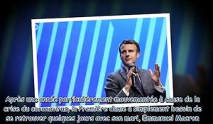 Emmanuel Macron - ce dernier coup d'éclat avant ses vacances avec sa femme