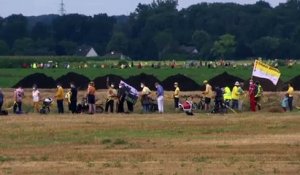 Une chaîne humaine contre le charbon : mobilisation contre une mine dans l'ouest de l'Allemagne