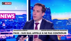 Jean-Baptiste Djebbari : «Il y aura des contrôles à l'abord des quais, à bord des trains et possiblement à l'arrivée»