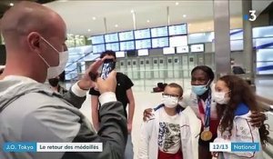 JO de Tokyo : le retour des athlètes français médaillés