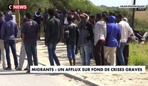 Migrants : un afflux sur fond de crises graves