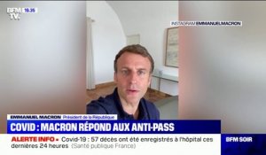 Emmanuel Macron: "Si nous n’avions pas le pass sanitaire, on serait obligé de refermer"