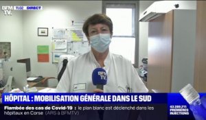 "Il faut anticiper": le Pr Carole Ichai (CHU de Nice) évoque la réactivation du plan blanc dans les hôpitaux de Paca