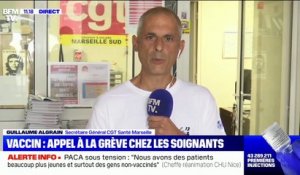 Pour le secrétaire général CGT Hôpitaux Sud à Marseille, la grève des soignants vient "des conditions de travail qui continuent de se dégrader"