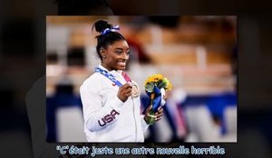 Simone Biles en deuil - la gymnaste a perdu un être cher pendant les Jeux Olympiques
