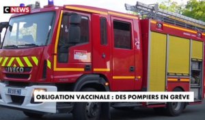 Obligation vaccinale : des pompiers en grève
