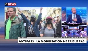 Loïc Hervé : «Dans les opposants au pass sanitaire, il y a des gens qui ne manifestent pas»