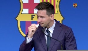 Barcelone - Messi : "Je ne voulais pas partir"