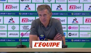 Puel : « Priorité aux supporters » - Foot - L1 - Saint-Etienne
