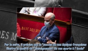 Jean-Michel Blanquer - le ministre clashé par un basketteur français après un tweet polémique
