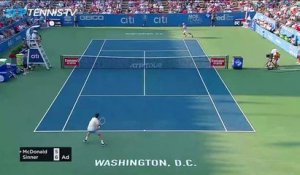 Washington - Sinner, plus jeune vainqueur en ATP 500