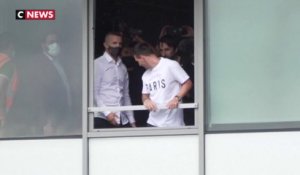 Lionel Messi est arrivé au Bourget.