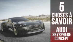 Audi Skysphere, 5 choses à savoir sur un concept de roadster de luxe