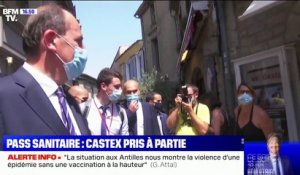 Jean Castex pris à partie par une passante lors de sa visite dans l’Aude