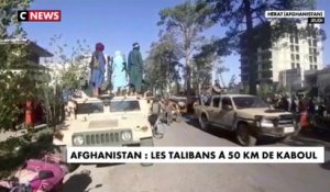 Les talibans continuent leur avancée