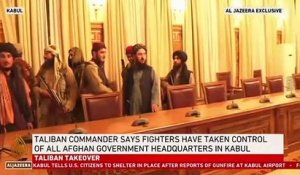 L'Afghanistan aux mains des talibans après leur entrée dans Kaboul