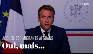 Afghanistan : Emmanuel Macron veut protéger l'Europe des flux migratoires irréguliers