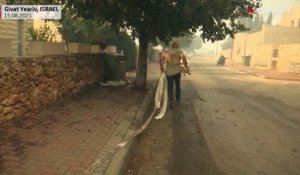 Israël : 2 000 hectares partent en fumée en deux jours dans des feux de forêt