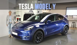 A bord de la Tesla Model Y (2021)