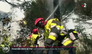 Incendies dans le Var - 7.000 personnes, des habitants mais aussi des touristes français ou étrangers, ont été évacués de leur maison ou camping