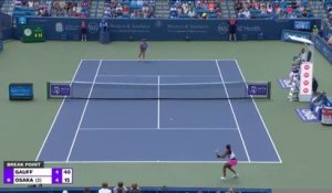 Cincinnati - Osaka dans la douleur face à Gauff