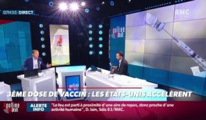 Frédéric Brindelle : 3ème dose de vaccin, les Etats-Unis accélèrent - 19/08