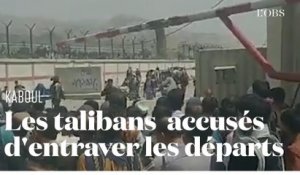 Les scènes de chaos continuent à l'aéroport de Kaboul