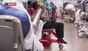 Les évacuation se multiplient dans les Antilles pour faire face à la saturation des hôpitaux