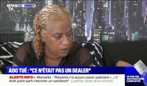 "Ce n'était pas un dealer": la tante de l'ado tué à Marseille témoigne sur BFMTV