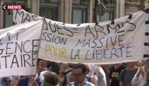 Manifestations anti pass-sanitaire : sixième jour de mobilisation