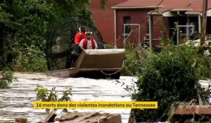 États-Unis : inondations meurtrières dans le Tennessee