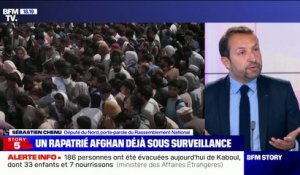 Sébastien Chenu appelle le gouvernement à "arrêter immédiatement le flux de réfugiés afghans"