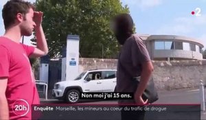 Marseille - Le reportage surréaliste de France 2 hier dans la Cité des Marronniers tenue par les dealers qui contrôlent les accès avec des barrages