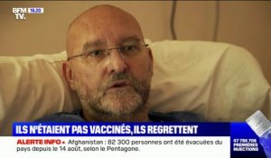 Covid-19: pour Frédéric Bernardie, rescapé, ne pas s'être vacciné est "le plus grand regret" de sa vie