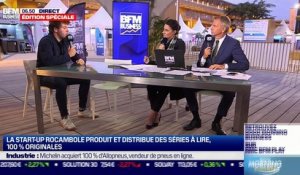 François Delporte (Rocambole) : La startup produit et distribue des séries à lire, 100% originales - 26/08